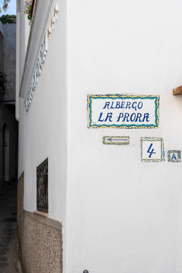 Albergo La Prora Capri Esterno foto